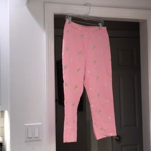 Lilly Pulitzer pale pink pants